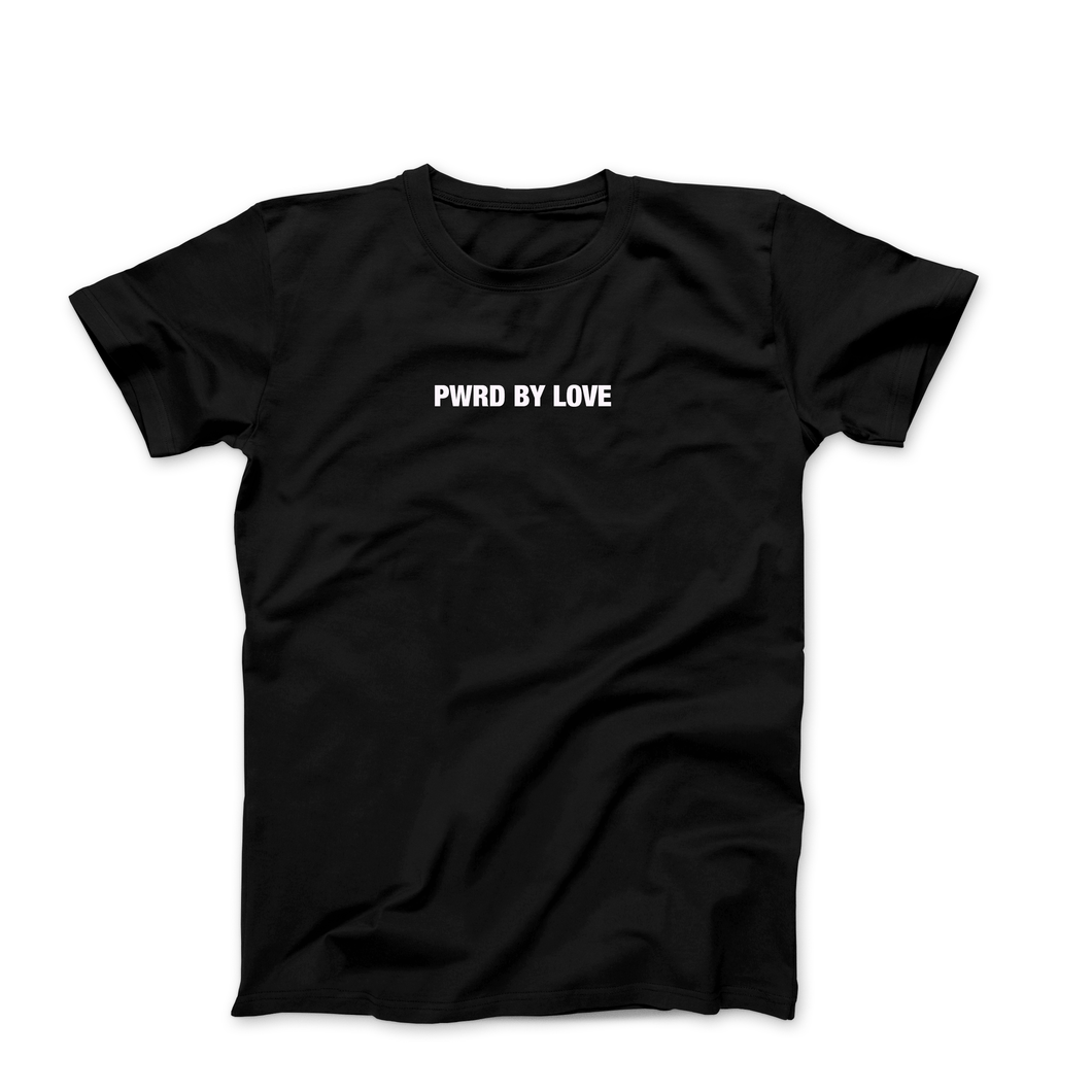 PWRD BY LOVE SIGNATURE UNISEX T-SHIRT